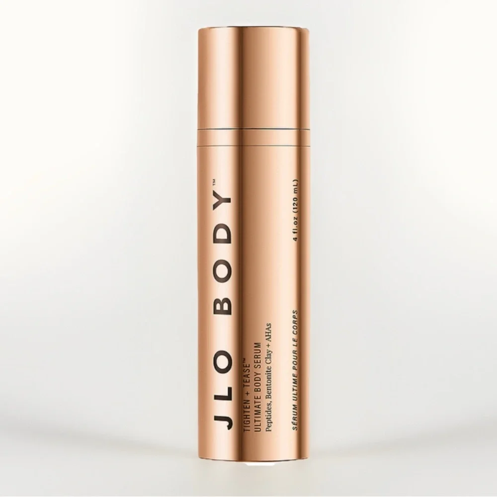 JLo Beauty Tighten + Tease Ultimate Body Serum Peptides AHAs 4 oz NEW SEALED‎